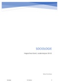 Samenvatting Sociologie: Niemand is een eiland, ISBN: 9789463792622  Sociologie