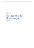 Samenvatting Anatomie & Fysiologie