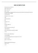 HESI A2 MATH FILES