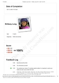 Brittany Long Feedback log_Sickle cell anemia