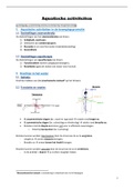 Samenvatting aquatische activiteiten 1BARE