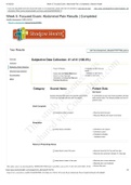 NRS 434 Subjective Week 5&lowbar; Focused Exam&lowbar; Abdominal Pain &lowbar; Completed &lowbar; Shadow Health