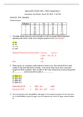 Assignments 4-6: Exam II Bundle