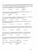 Physics 1 - Major Exam 2 solution *100% grade*