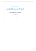 MIS 589 Applied Research Project Week 1 Submission - Networking Security Technicians