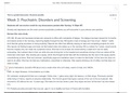 Exam &lpar;elaborations&rpar; NURSING NR 601 Complete&lowbar; Week 3&lowbar; Psychiatric Disorders and Screening&period;
