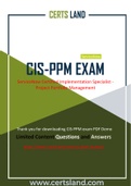 CertsLand New and Updated Exam ServiceNow CIS-PPM Dumps