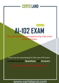 CertsLand New and Updated Exam Microsoft AI-102 Dumps