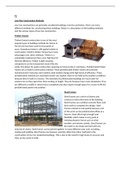 Unit 6 Building Technology in Construction Assignment 1