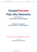 Best source of preparation for the Palo Alto Networks PCCSE Exam dumps