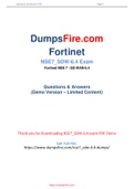 Best source of preparation for the Fortinet NSE7_SDW-6.4 Exam dumps