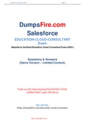 Best source of preparation for the Salesforce Education-Cloud-Consultant Exam dumps