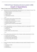 NURS 615 Exam 3 Questions and answers graded A &lpar;2020&rpar;