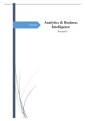 Analytics & Business Intelligence