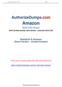 New Authentic and Reliable Amazon SOA-C02 Dumps PDF with Full File