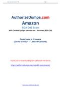 New Authentic and Reliable Amazon SOA-C02 Dumps PDF with Full File