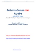 New Authentic and Reliable Adobe AD0-E703 Dumps PDF with Full File