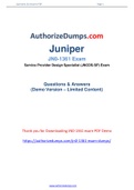 New Authentic and Reliable Juniper JN0-1361 Dumps PDF with Full File