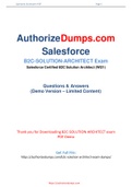 New Authentic and Reliable Salesforce B2C-Solution-Architect Dumps PDF with Full File