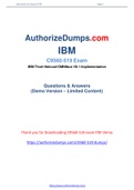 New Authentic and Reliable IBM C9560-519 Dumps PDF with Full File