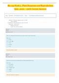 Bio 124 Week 3&lowbar;Plant Responses and Reproduction Quiz&lowbar;2020 &vert; Bio124 Week 3&lowbar;Plant Responses and Reproduction Quiz&lowbar;100&percnt; Correct