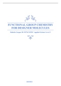 Functional Group Chemistry For Designer Molecules