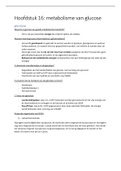 Biochemie II Hoofdstuk 16-21