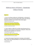 PEDS 602 Week 1&2 ATI&lowbar;Bundle &vert; PEDS 602 Bundle &lowbar;100&percnt; Correct Answers