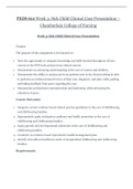 PEDS 602 Week 3- Sick Child Clinical Case Presentation &vert; PEDS 602&lowbar;Sick Child Clinical Case Presentation