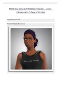 Makayla Henderson UTI SHadow Health &lowbar; 2020 &vert; PEDS 602 Complete&lowbar;SHadow health&lowbar;Graded A
