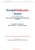  Updated and New Authentic 1Z0-1055-20 Exam Dumps with PDF Full File