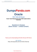  Updated and New Authentic 1Z0-1052-20 Exam Dumps with PDF Full File