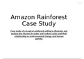 Amazon Rainforest Case Study - Water and Carbon Cycle 
