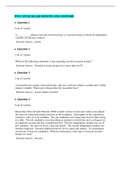 PSYC 255 QUIZ 6 QUESTIONS AND ANSWERS