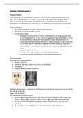 HC anatomie & fysiologie module 4 leerjaar 1 samengevat