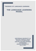 Theories of Language Learning 