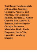 Test Bank&colon; Fundamentals of Canadian Nursing&colon; Concepts&comma; Process&comma; and Practice&comma; 4th Canadian Edition&comma; Barbara J&period; Kozier&comma; Glenora Erb&comma; Audrey T&period; Berman&comma; Shirlee Snyder&comma; Geralyn Frandsen&comma; Madeleine Buck&comma; Linda Ferguson&comma; Lucia Yiu&comma; Lynnette Leeseberg Stamler