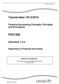 FAC1502 TUTORIAL 101 2019