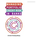Managing Portfolio Credit Risk in Banks