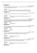 NURS-6630C-7 Approaches to Treatment; Exam - Week 6 Midterm (100% Correct)