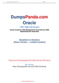 DumpsPanda New Release Oracle 1Z0-1063-20 Dumps