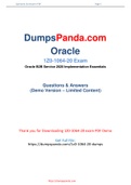 DumpsPanda New Release Oracle 1Z0-1064-20 Dumps