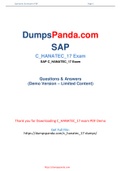 DumpsPanda New Release SAP C_HANATEC_17 Dumps