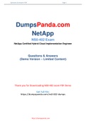 DumpsPanda New Release NetApp NS0-402 Dumps