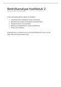 Bedrijfsanalyse hoofdstuk 2 (Bedrijfskunde de basis)