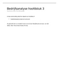 Bedrijfsanalyse hoofdstuk 3.5