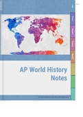 AP World History Notes Entire Course