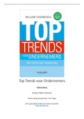 Complete Samenvatting Toptrends Voor Ondernemers &vert; Extra Toevoegingen &vert; Lijst Met Tabellen & Figuren