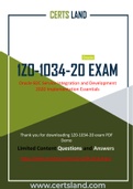 New CertsLand Oracle 1Z0-1034-20 Exam Dumps | Real 1Z0-1034-20 PDF Questions