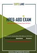 New CertsLand HP HPE6-A80 Exam Dumps | Real HPE6-A80 PDF Questions